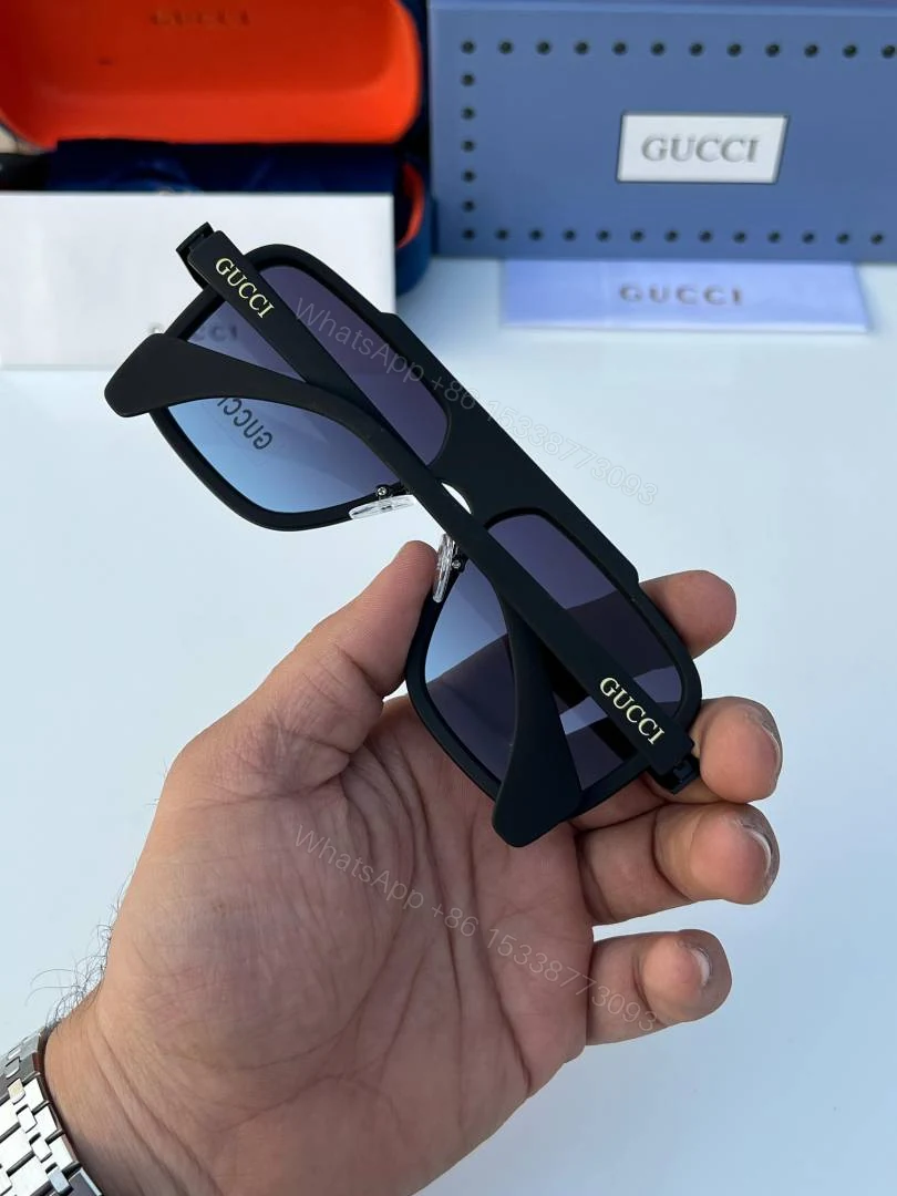 View 4 of First Copy Gucci 1295 Blue Shaded Sunglasses