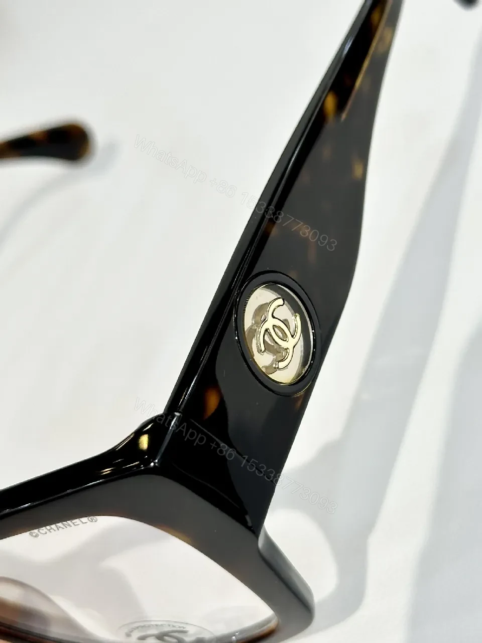 View 9 of Noir Acetate Bold-Frame Eyewear: Luxury Everyday Glasses
