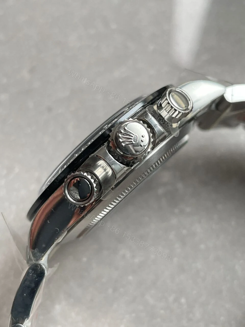 View 9 of Rolex Daytona 116500 DAYTONA 1:1 Best Edition CF 904L SS Case and Black Dial SA4130