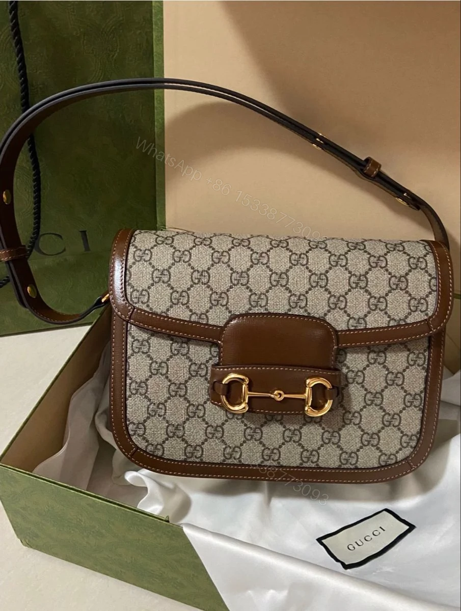 FIRST COPY Gucci Horsebit 1955 Large Shoulder Bag — view 1