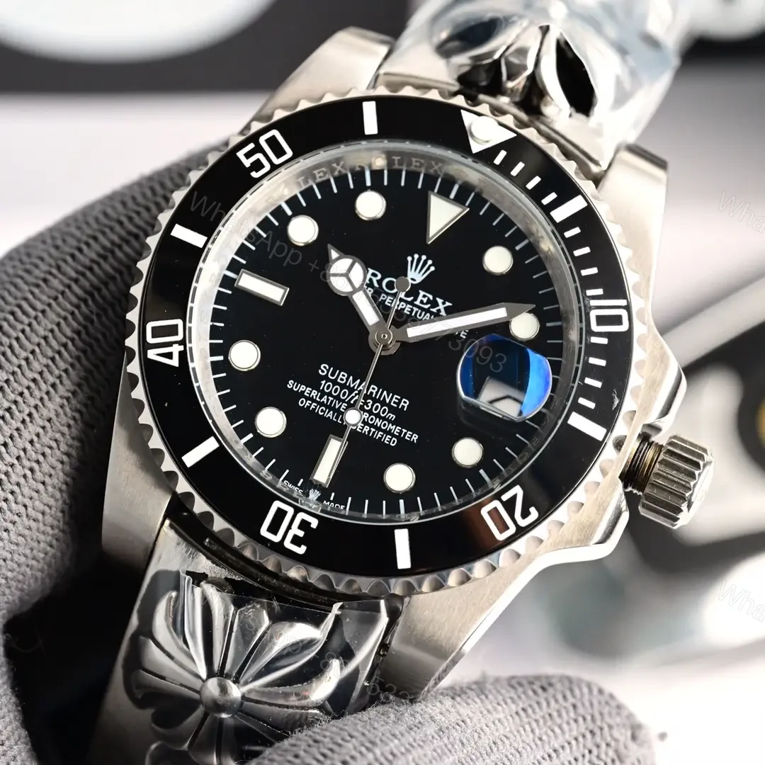View 3 of Rolex Submariner Date White Gold Black Dial 40mm ROLEX-SUB-WG-BLK-40