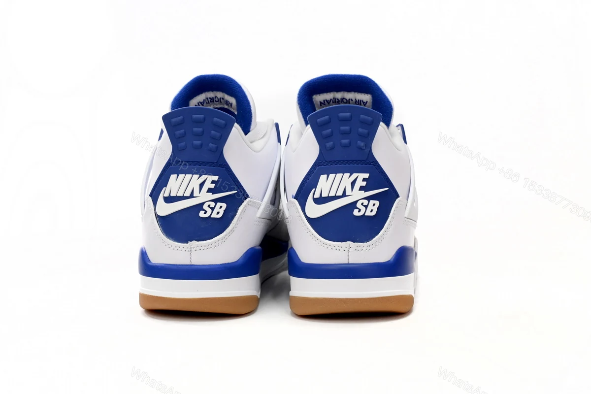 View 3 of Nike SB x Air Jordan 4 “Sapphire”Sapphire Blue DR5415-140 (Top Quality)