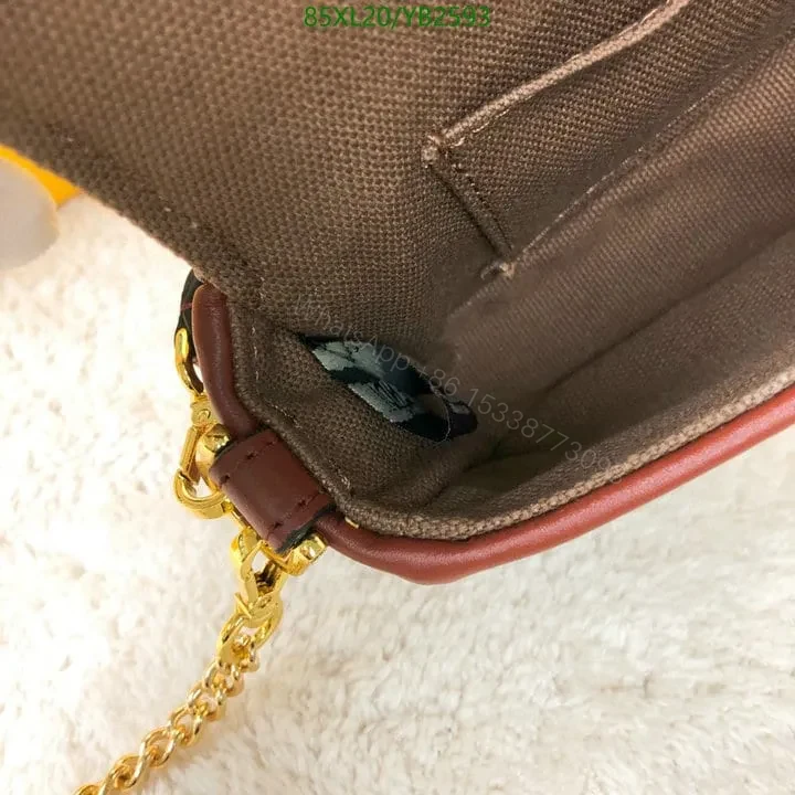 View 24 of Fendi Baguette Bag in Fish-Eye Motif Canvas YS24742 – Stylish Design