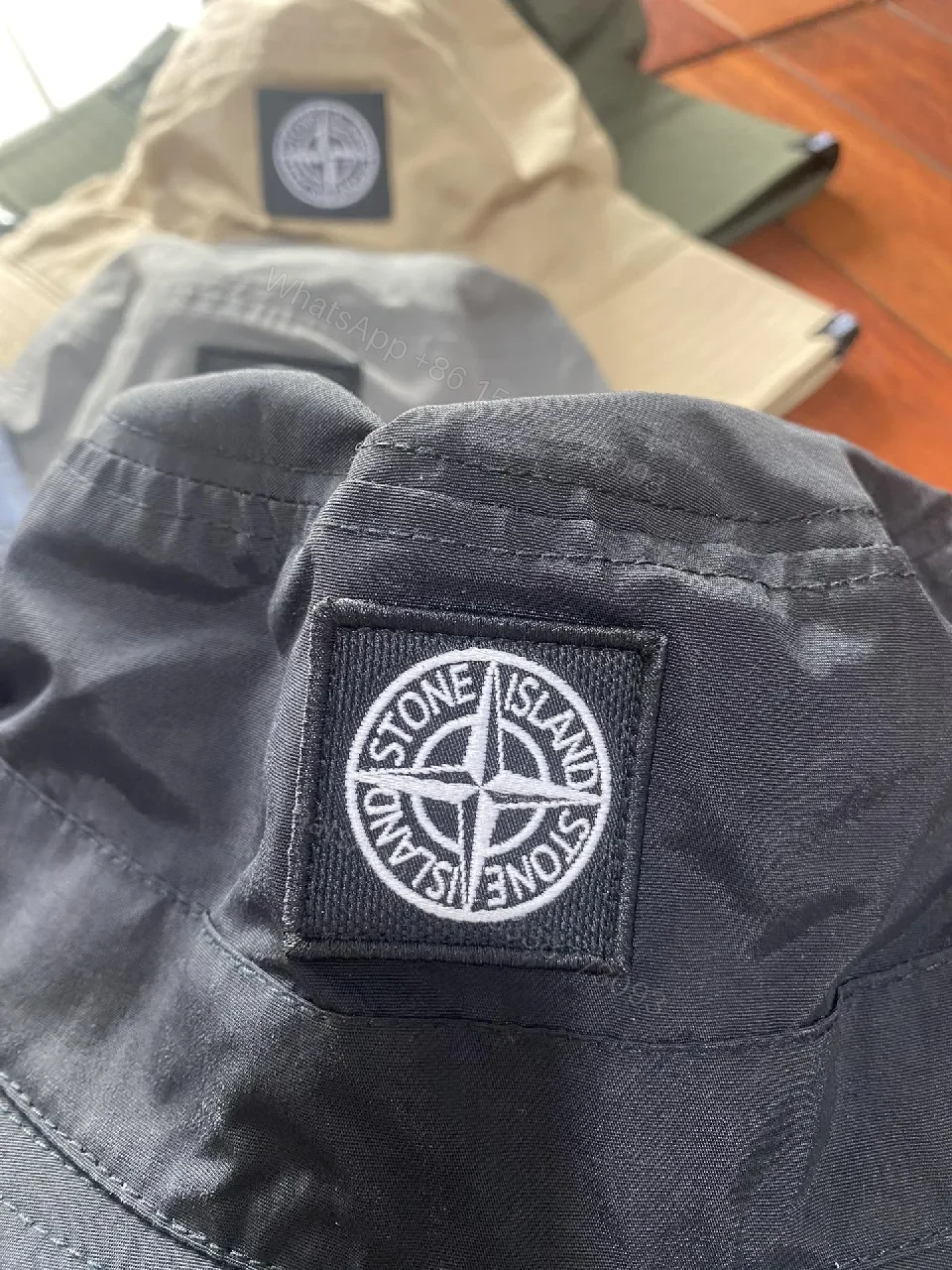 View 6 of Chic Stone Utility Bucket Hat Set: All-Season Style Hat