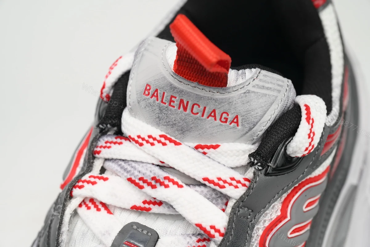 View 7 of Balenciaga 10 XL White Gray Red 784342 W2MV2 9645