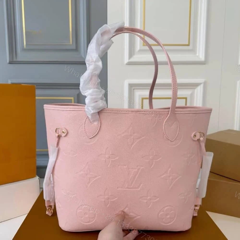 View 2 of Louis Vuitton Neverfull Full MM Pink 43Cm