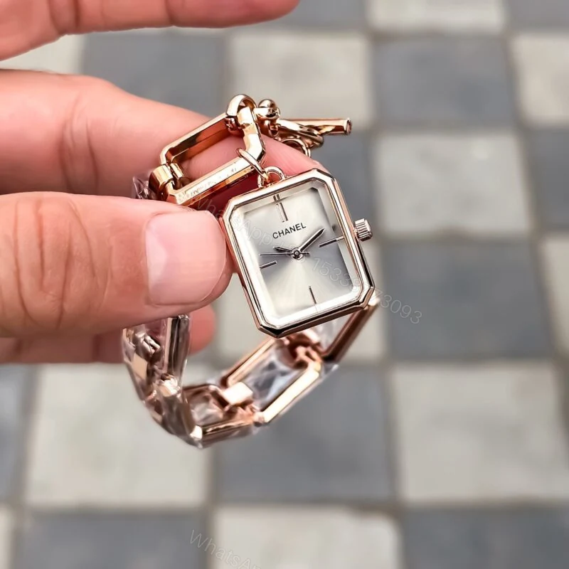 View 2 of Chanel Paris Rose Gold Grey Dial Quartz 7A