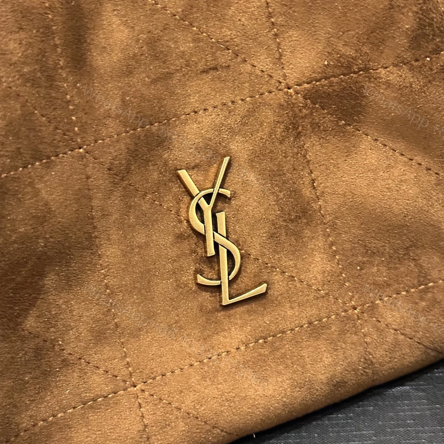 View 5 of Saint Laurent Jamie Shoulder Pouch In Caramel Cognac 26Cm