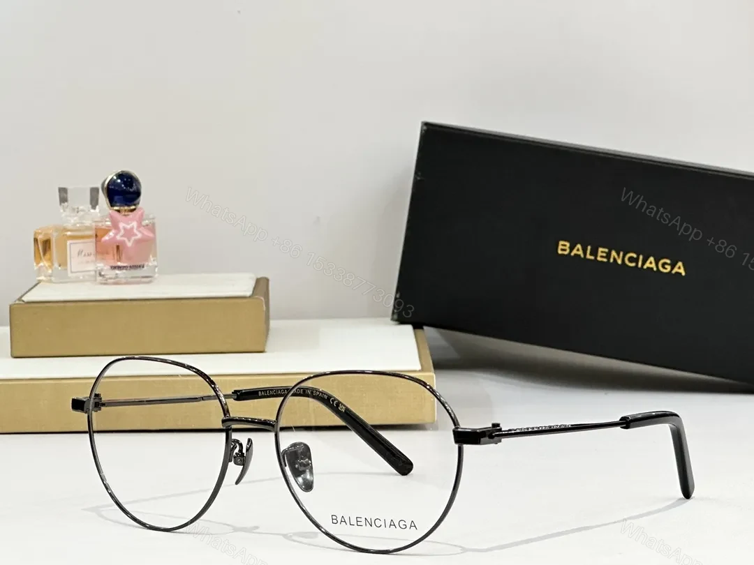 View 2 of Minimalist Black Round Glasses, Metal Frame, Anti-Reflective, Eyewear