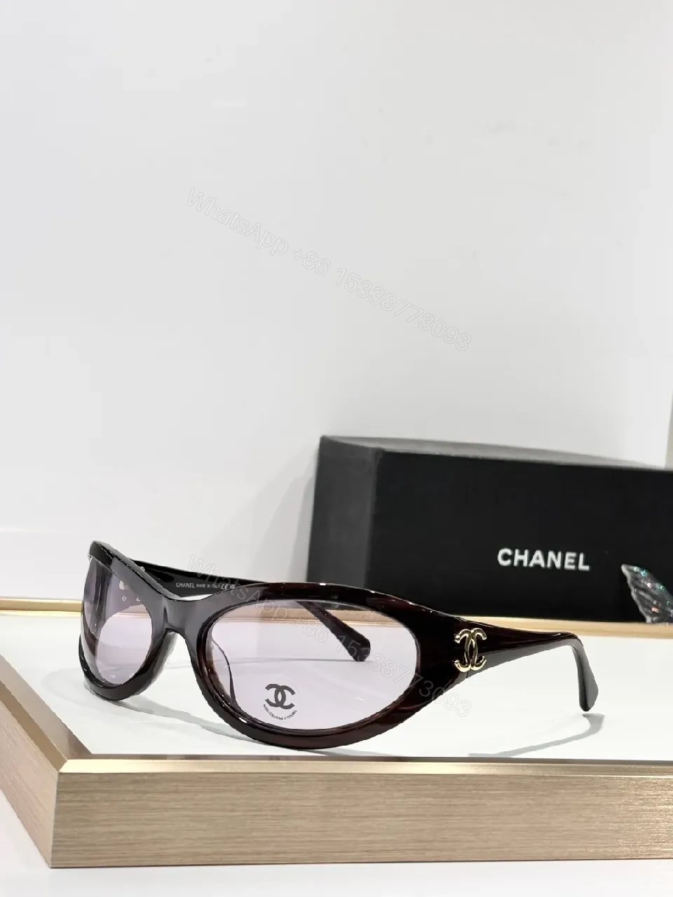 View 8 of Black Acetate Sunglasses – Luxe Comfort, Iconic Silhouette, Polarized UV400