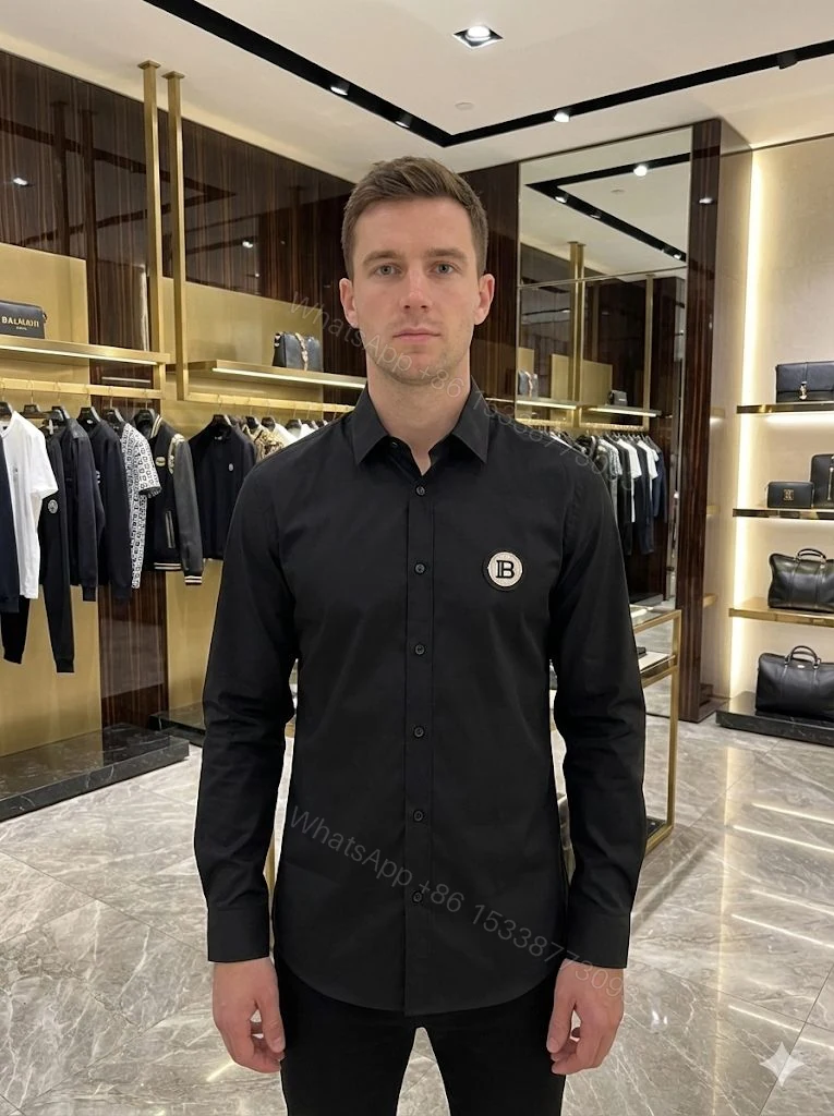 View 7 of First Copy Burberry & Balmain Paris Original Cotton Lycra Premium Shirts