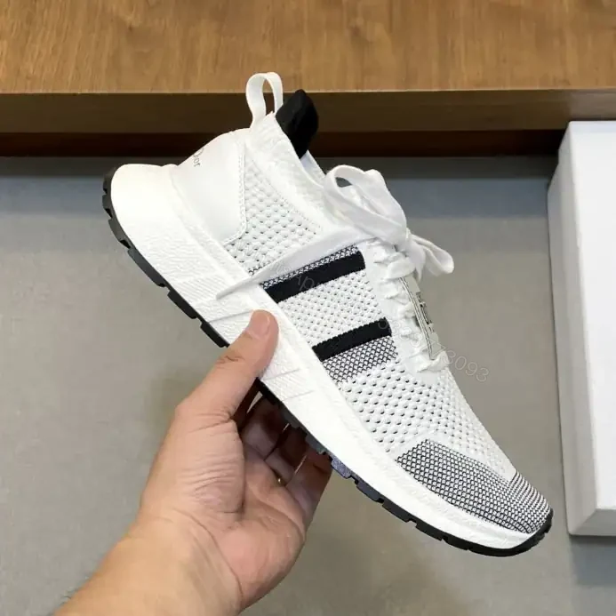 View 2 of DIOR RUN’N’DI0R SNEAKERS WHITE AND BLACK TECHNICAL MESH – CD242