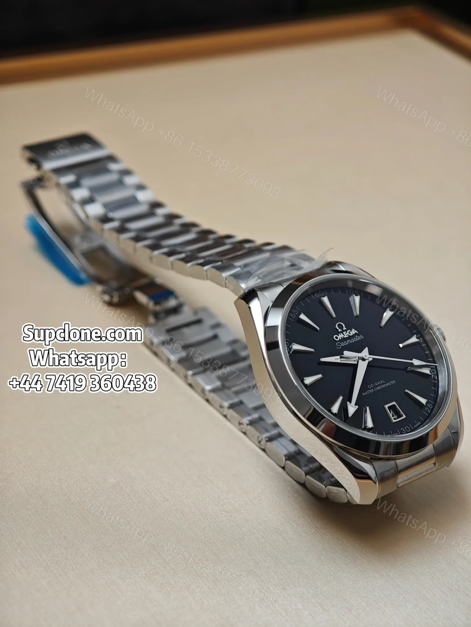 View 5 of Omega Aqua Terra 220.10.41.21.01.002 41mm Super Clone Black Dial Watch