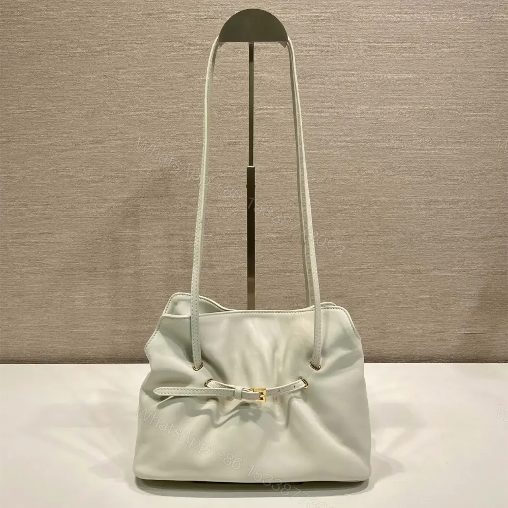 View 2 of 高仿Prada*Dada系列1BG586小羊皮雲朵包白色小號免檢版