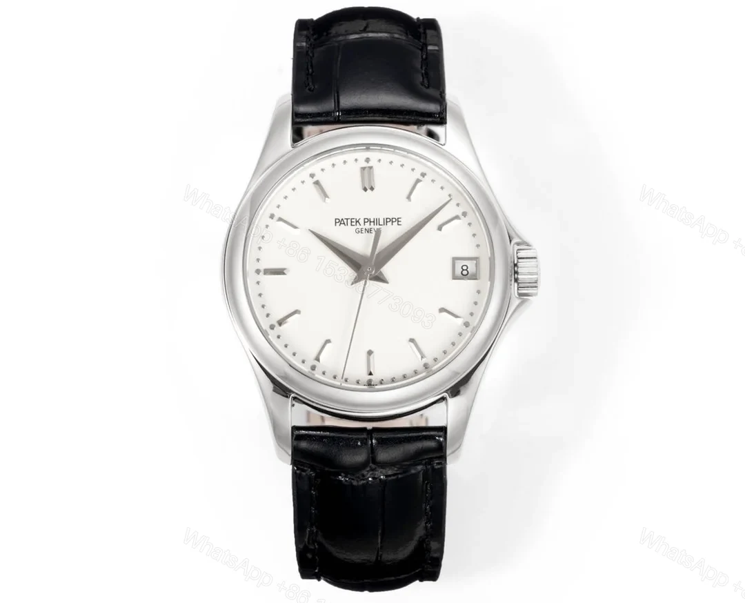 View 2 of Patek Philippe Calatrava 5196 White Gold Silver 5196G-001