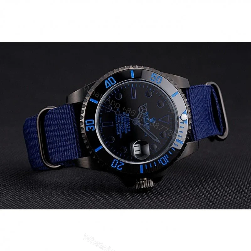 View 4 of Replica Rolex Submariner Black Dial 622008