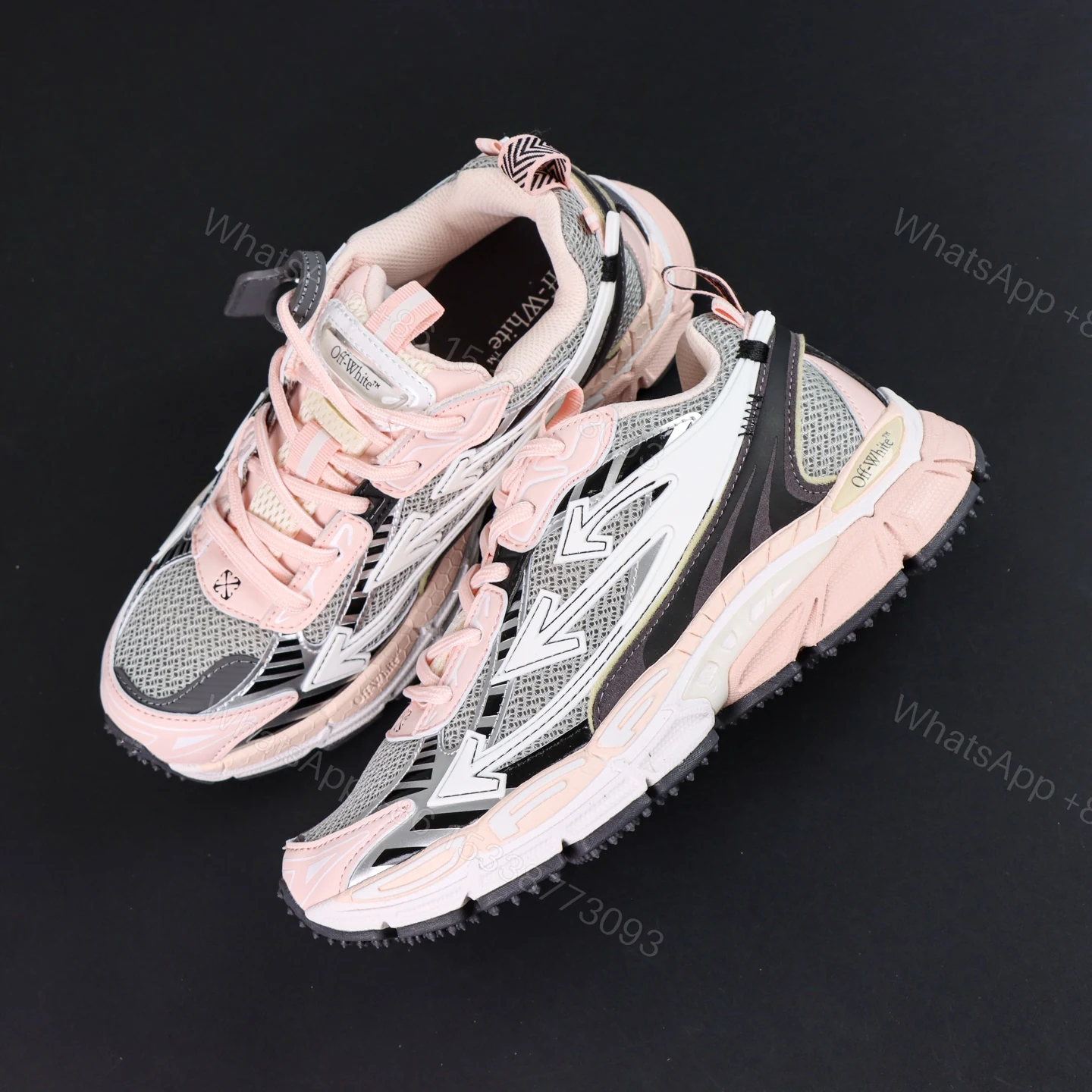 View 8 of Off White Be Right Back Pink White