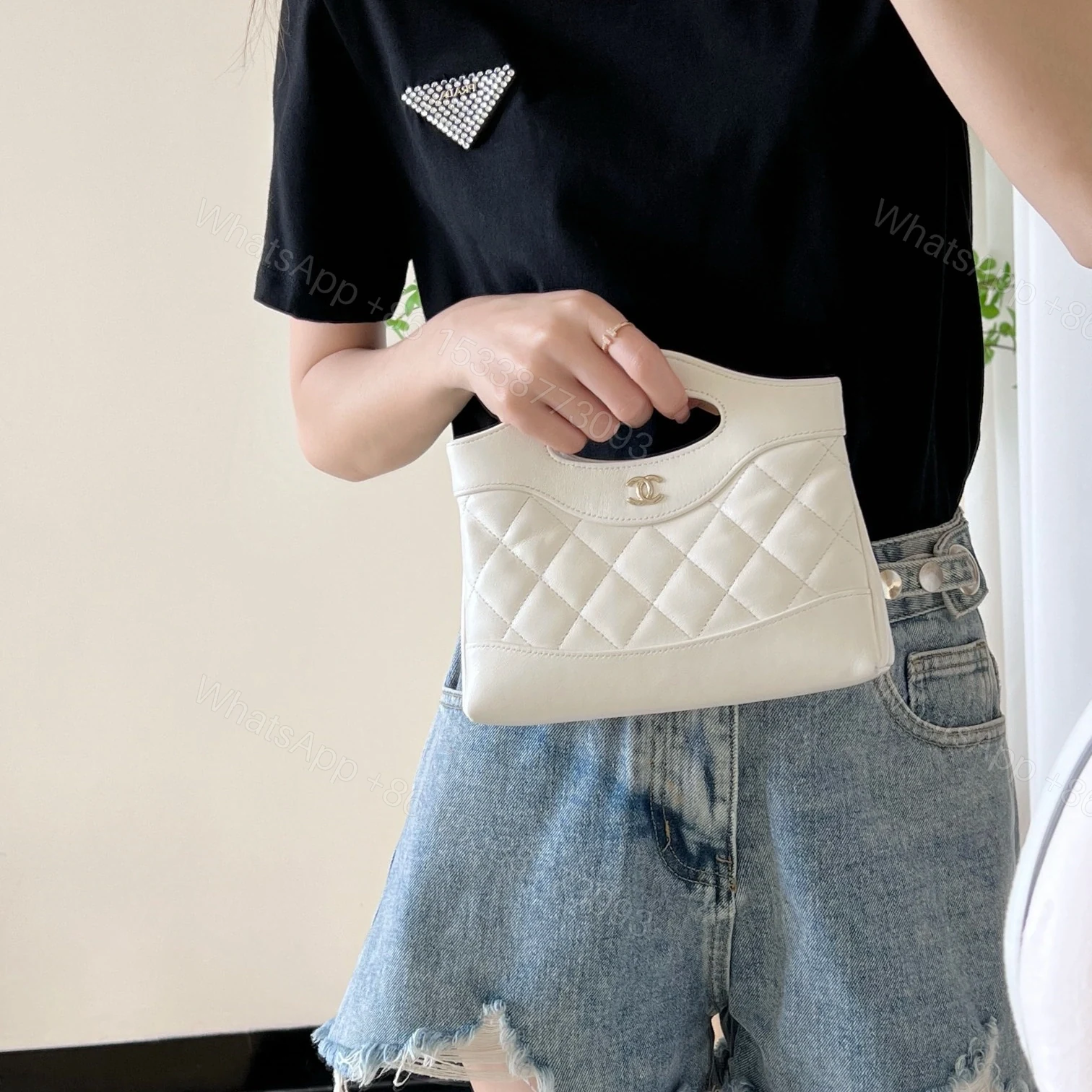 View 21 of 高仿Chanel*24S春夏系列AP3656單肩包白色免檢版