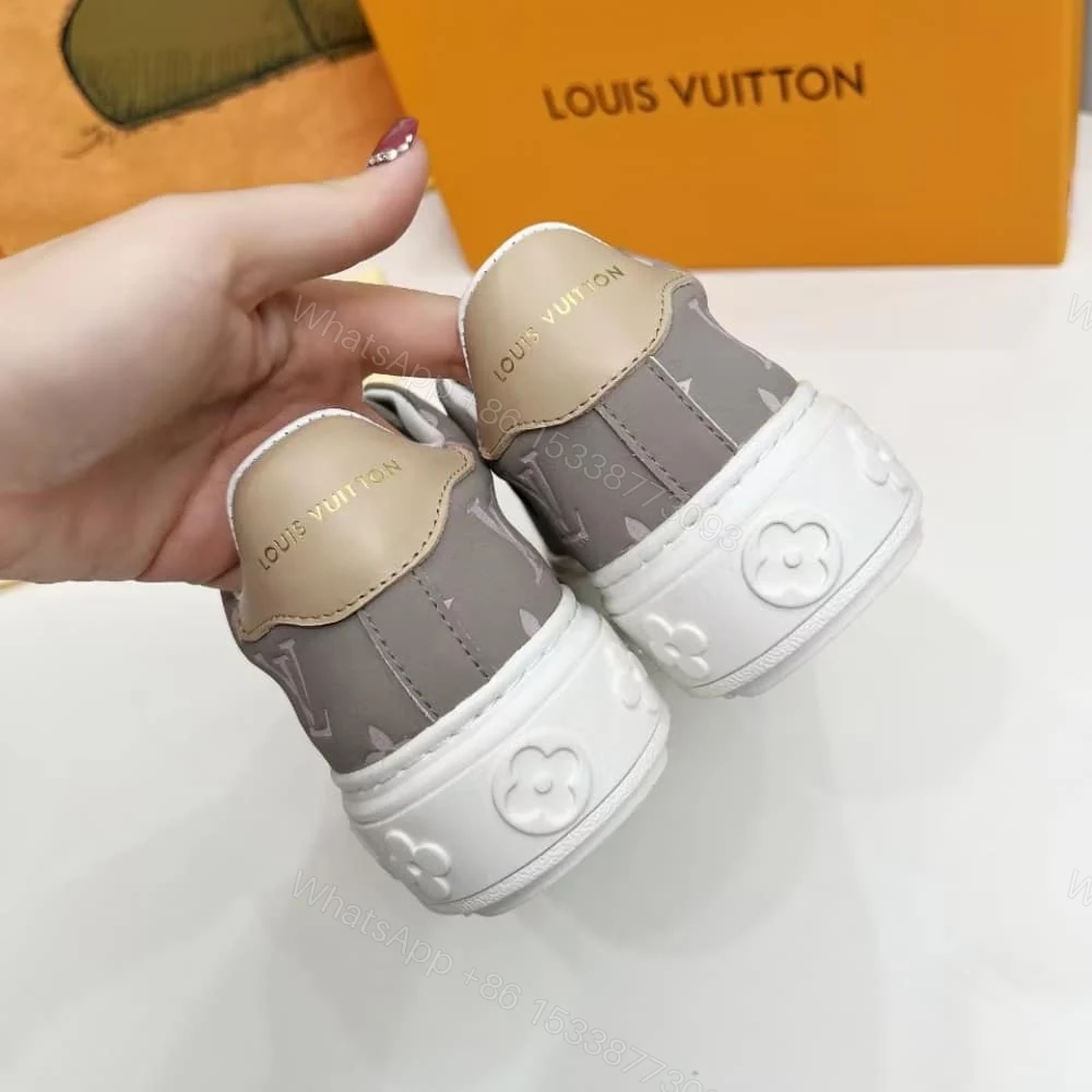 View 4 of LOUIS VUITTON TIME OUT SNEAKER GREY 1AGUVW