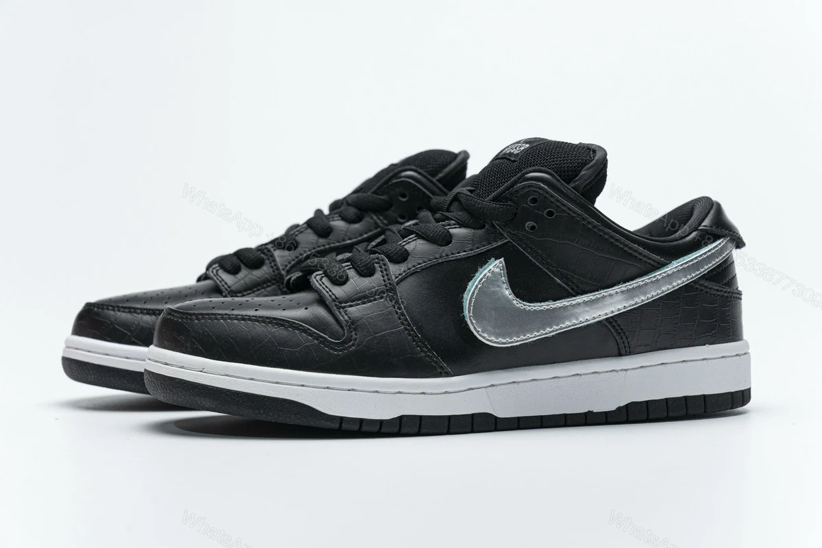 View 4 of Nike SB Dunk Low Pro OG QS “Black Diamond” BV1310-001