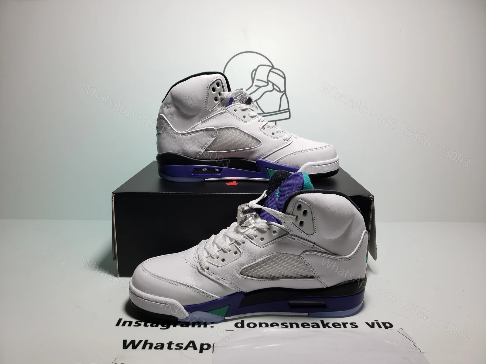 View 13 of Air Jordan 5 Retro 'Grape' 2025 HQ7978-100