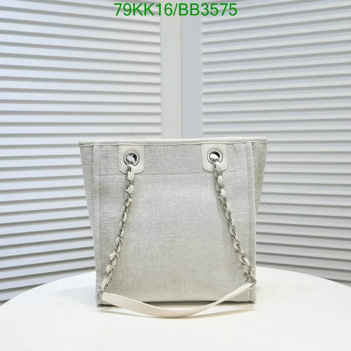 View 31 of Chanel Deauville Chain Black Tote Bag QL854 – Trendy and Functional