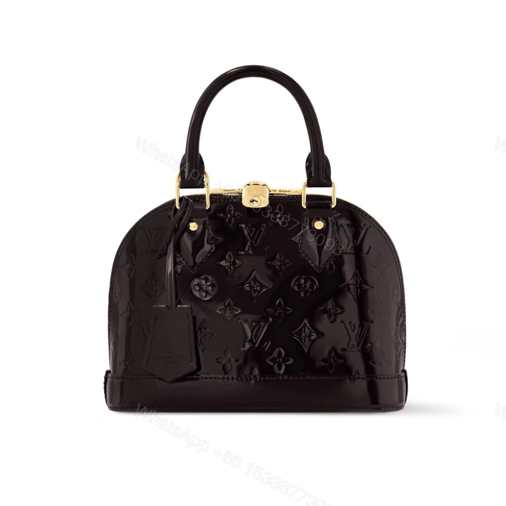 Louis Vuitton Alma BB Monogram Vernis Black 25Cm — view 1