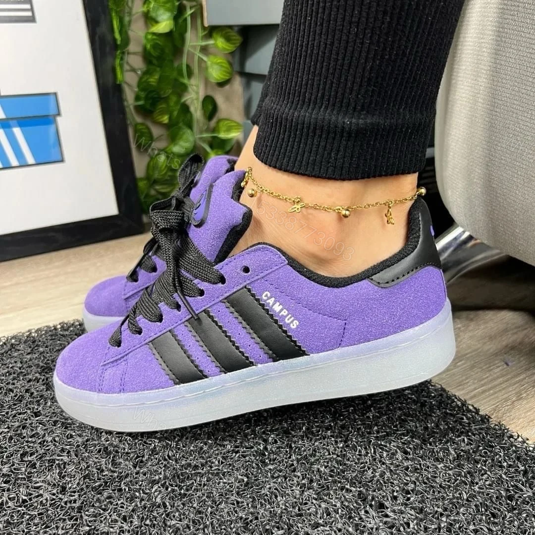 View 2 of ADIDAS ORIGINALS CAMPUS PURPLE FOR WOMAN