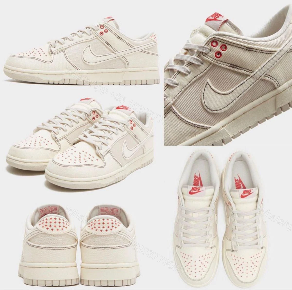 View 5 of FIRST COPY Nike SB Dunk Denim Sashiko