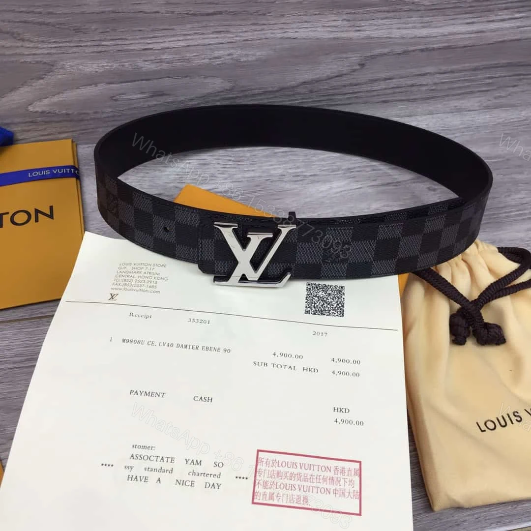 View 2 of LV INITIALES 40MM RE.VERSIBLE BELT – B95