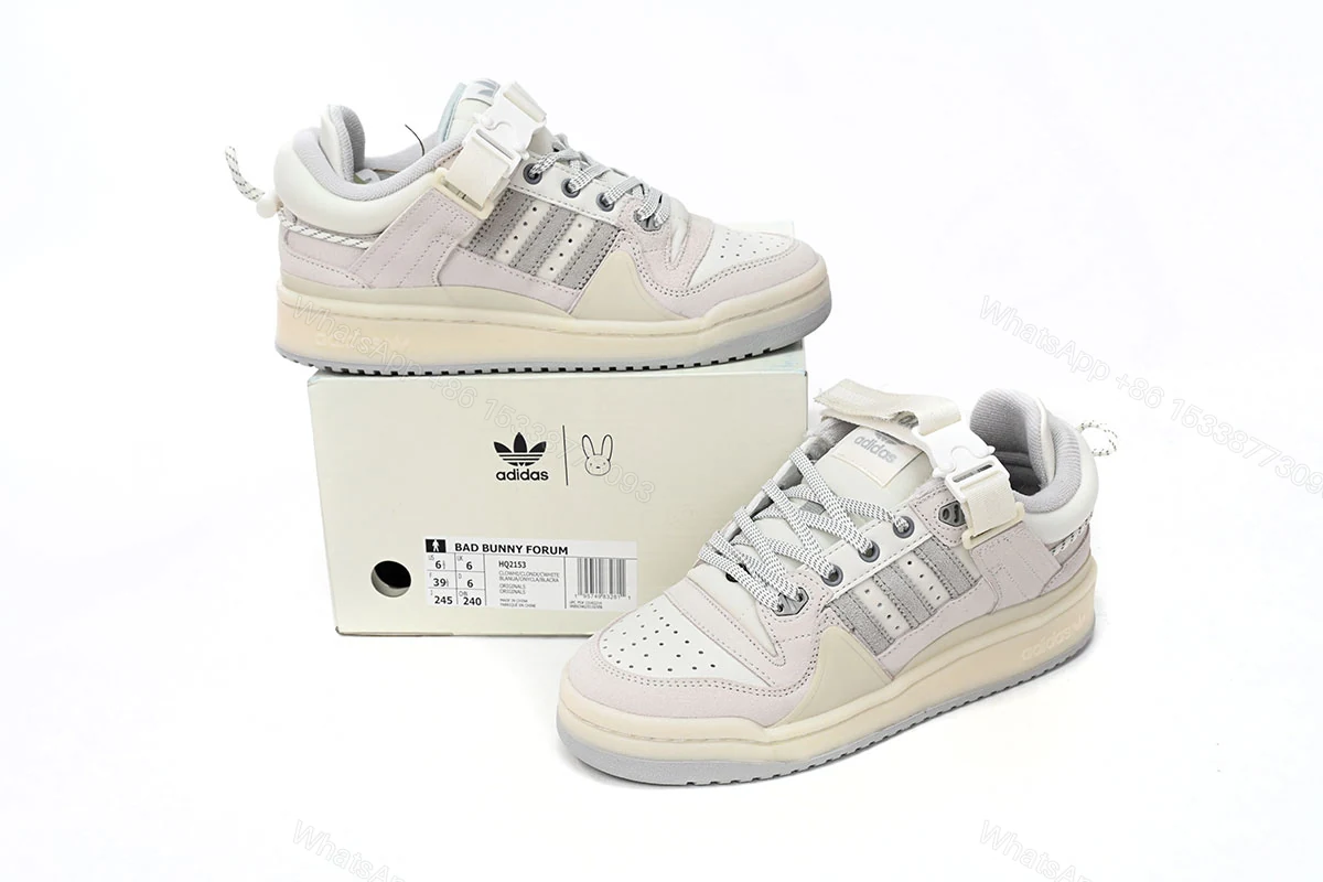 View 9 of adidas Forum Buckle Low Bad Bunny Last Forum HQ2153
