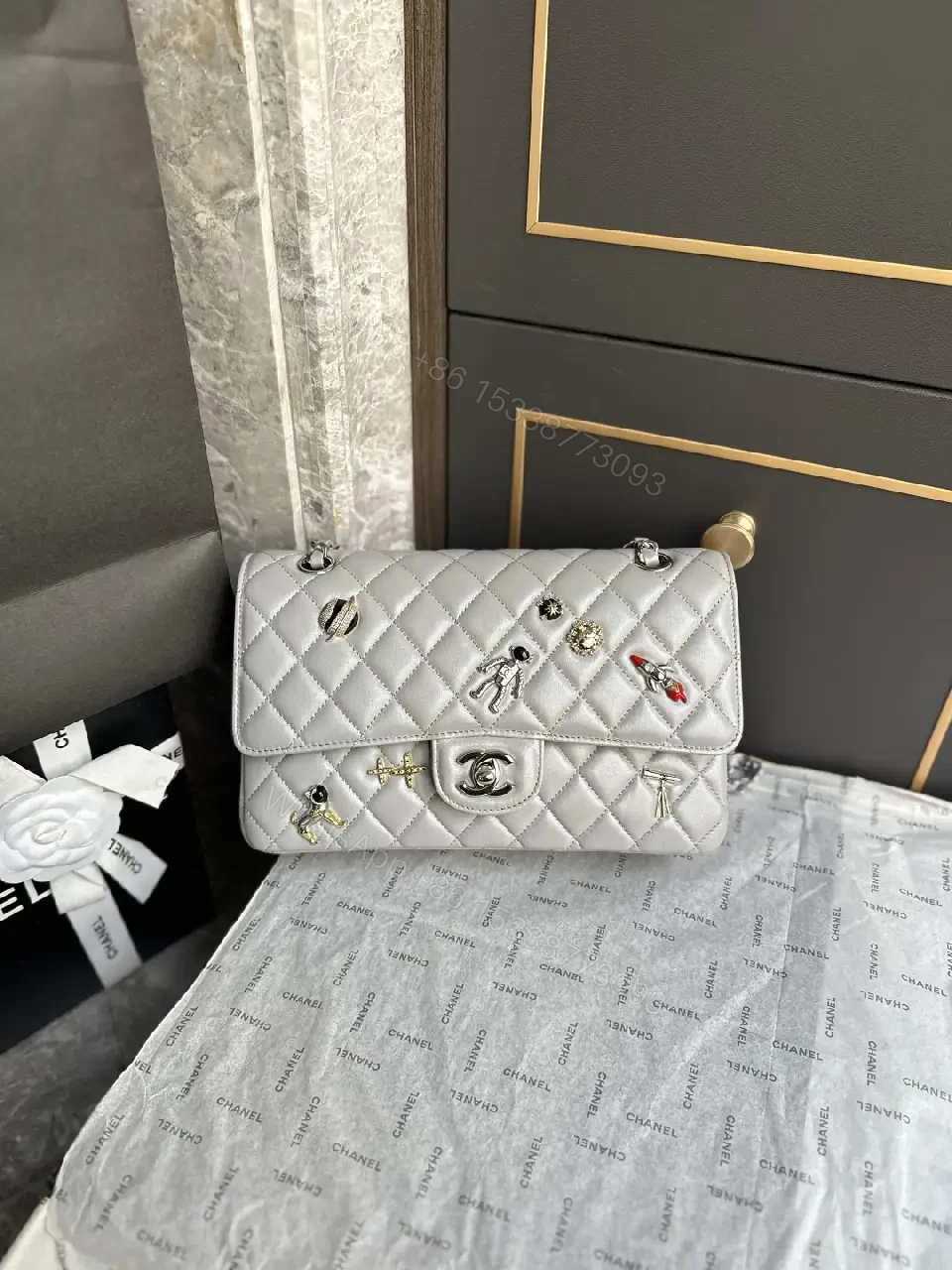 View 8 of Quilted Flap Bag: Chic, Durable, Everyday Luxury Bag