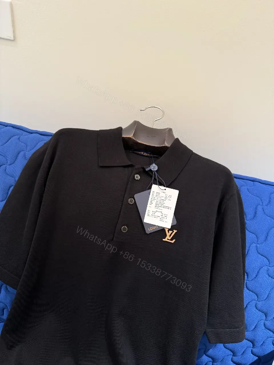 View 10 of Polished Polo: Subtle LV-Inspired Signature Polo Shirt