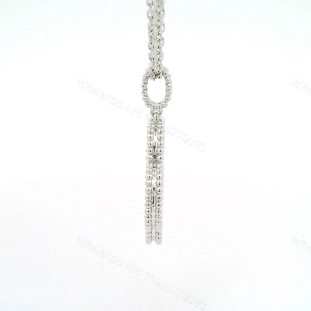 View 2 of Van Cleef & Arpels Magic Alhambra with Diamonds Long Necklace