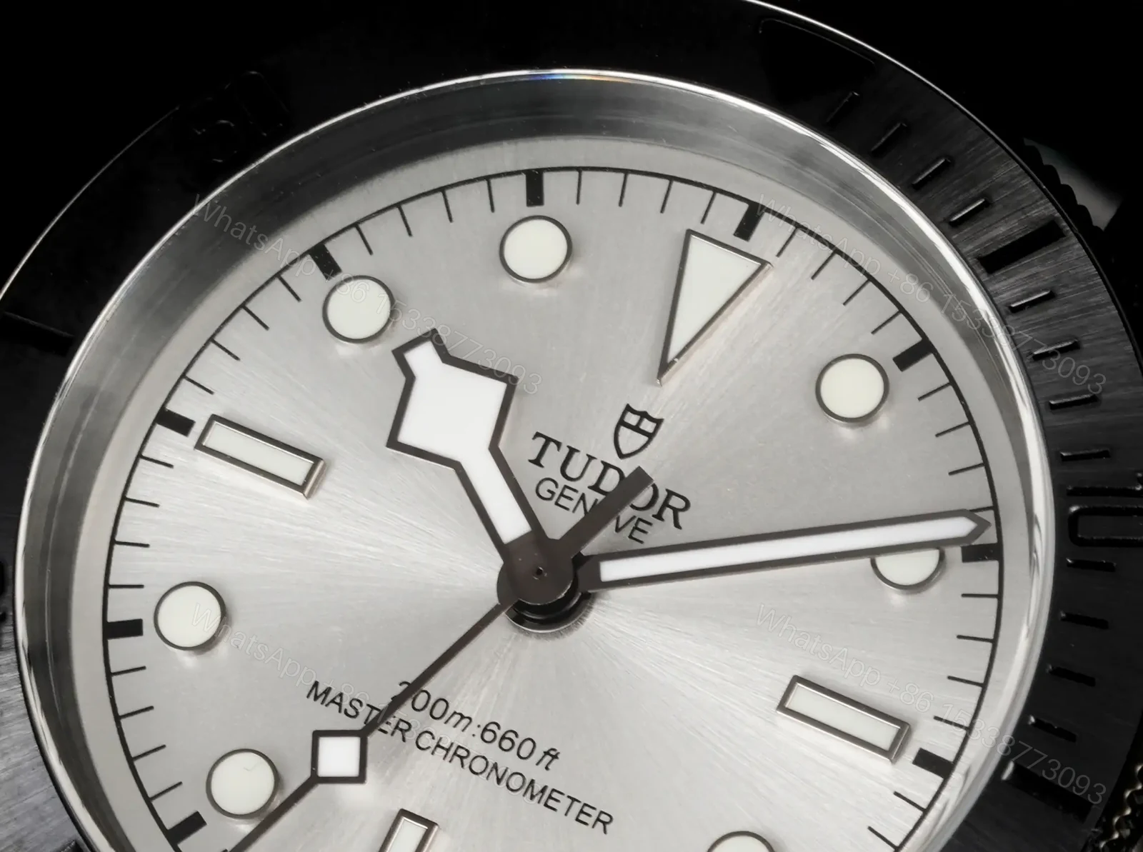 View 5 of Tudor White Warrior 41mm White Dial Black Leather Strap Watch TUDOR-WARRIOR-41-WHT-BLK-LEATHER