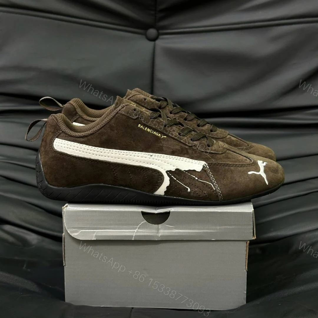 View 2 of First Copy Balenciaga AA X Puma Speed Cat HAUTE COFFE