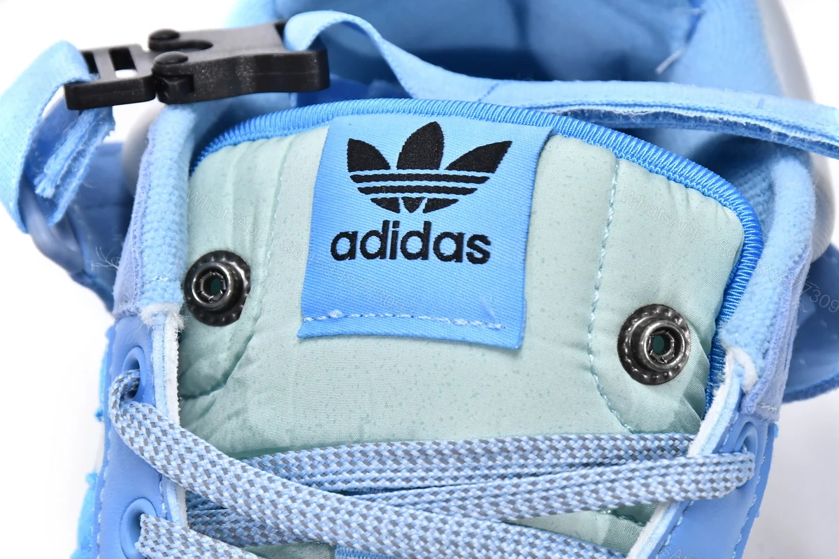 View 9 of adidas Forum Buckle Low Bad Bunny Blue Tint GY9693
