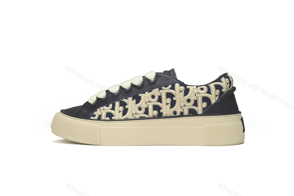 View 9 of Dior B33 Sneakers Release Deep Dlue Relief 3SN272 ZIR1 6536