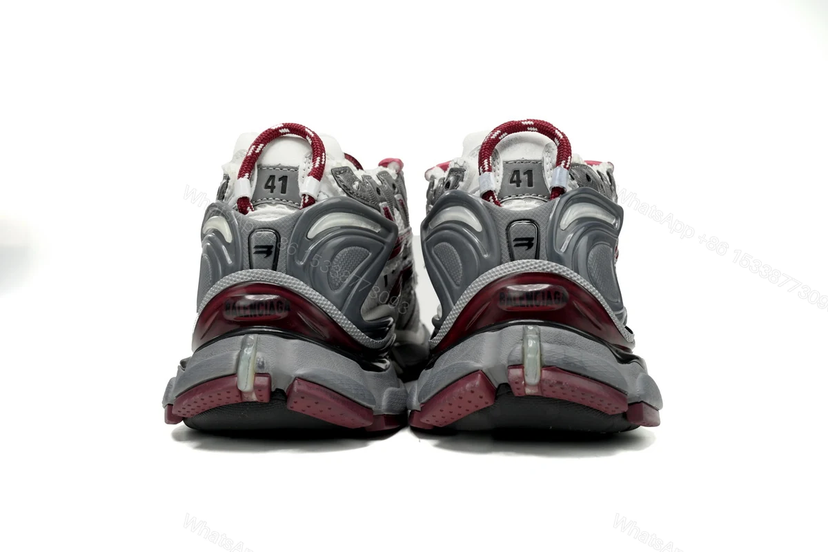 View 3 of Balenciaga Runner White Wine Red