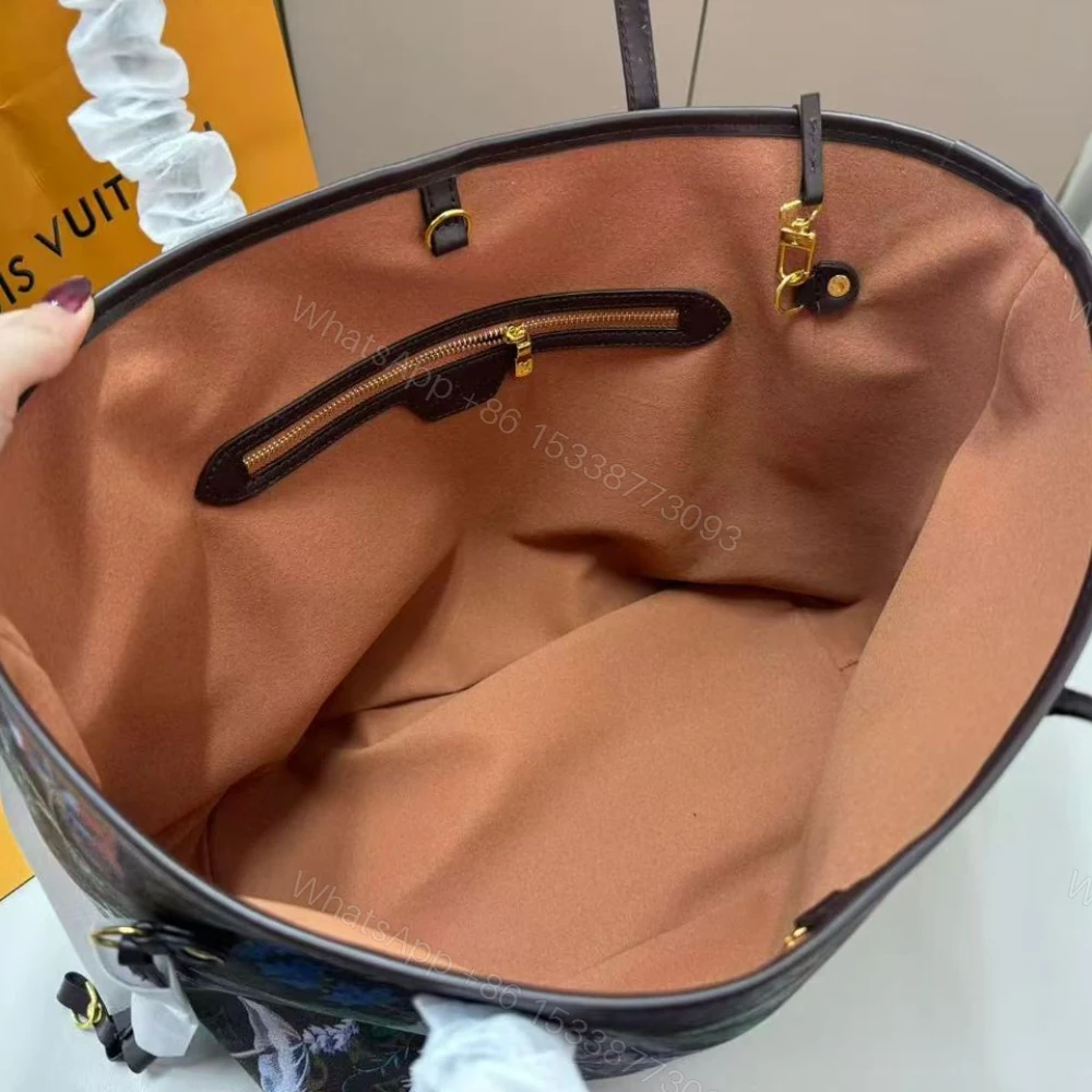 View 9 of Louis Vuitton Neverfull MM Tote Bag Monogram Canvas Ebene 31cm M28918