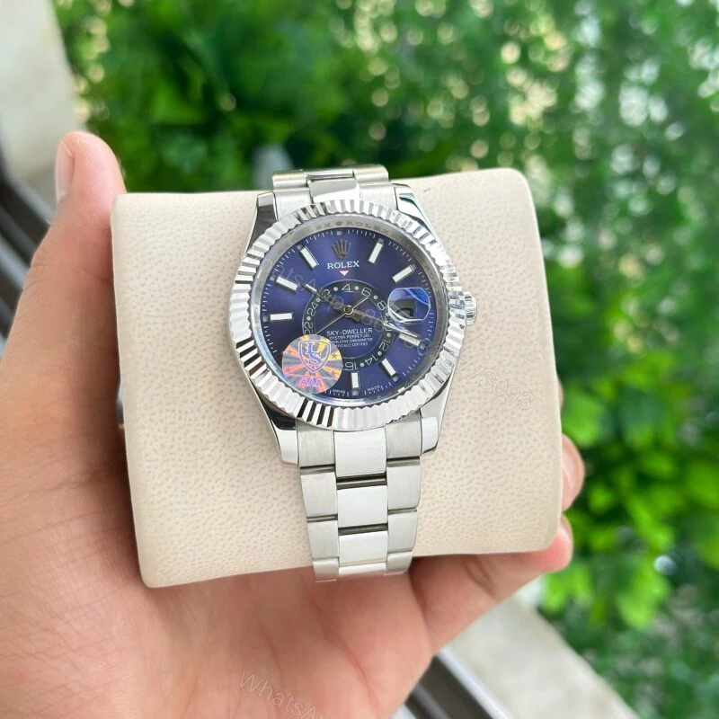 View 4 of Rolex Sky-Dweller Blue Dial 42MM Automatic