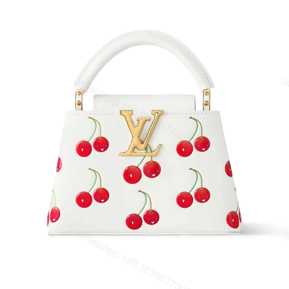 Louis Vuitton X Takashi Murakami Capucines Cherry Mini White 21Cm M13251 — view 1
