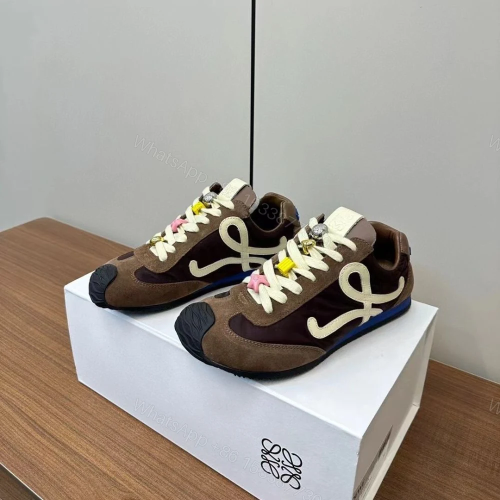 View 5 of Loewe Ballet Runner 2.0 Brown Yellow And Blue