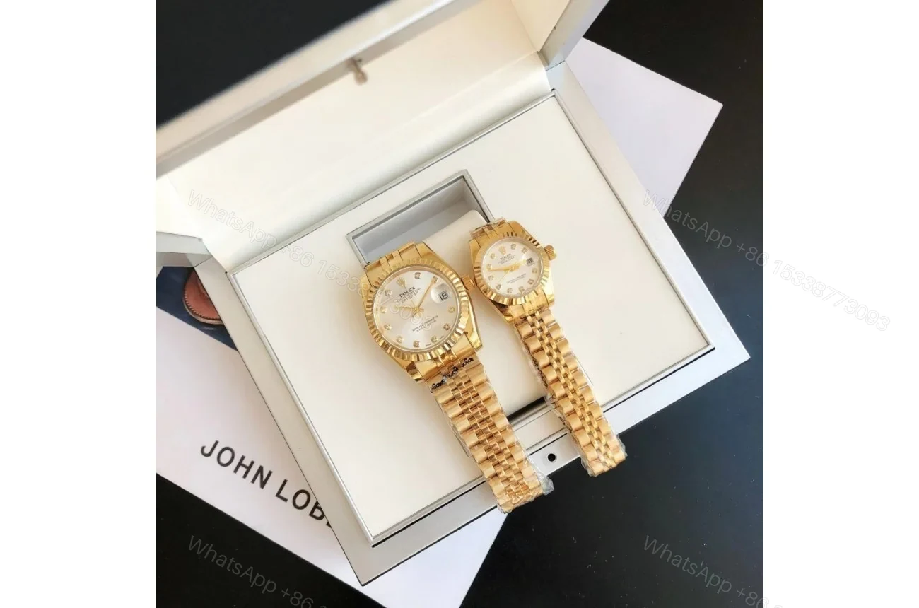 View 7 of Replica Rolex Datejust RG/RG Jub Sliver/Dial 36/28 mm