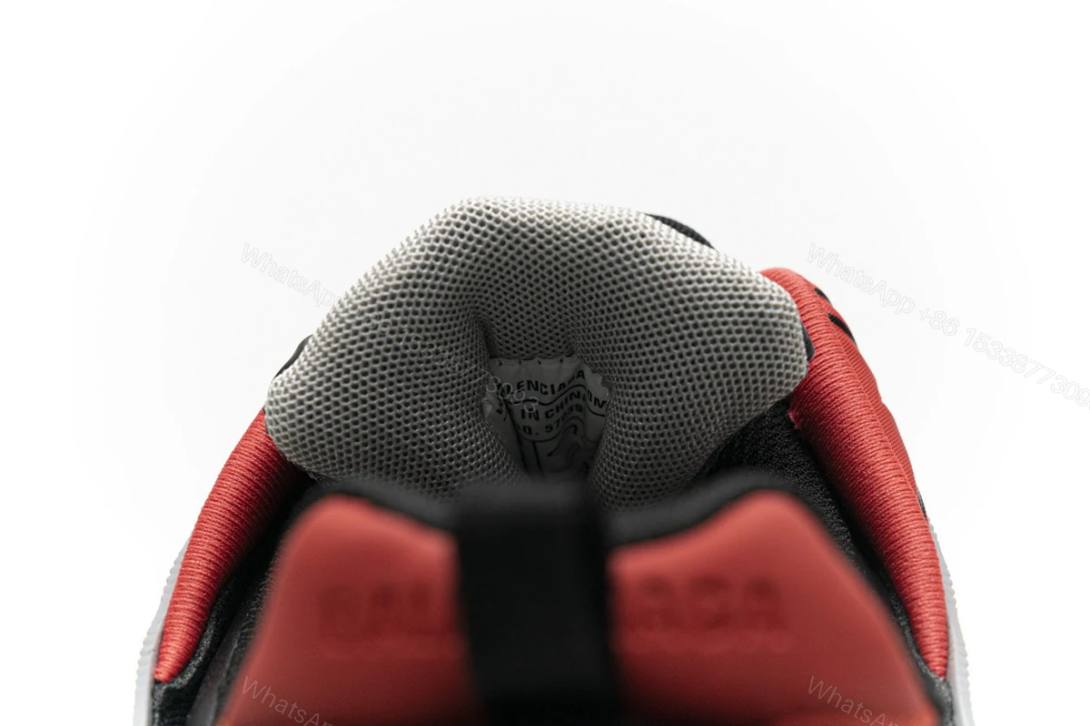 View 6 of Balenciaga Track 2 Sneaker Grey Red 570391 W2GN3 1003