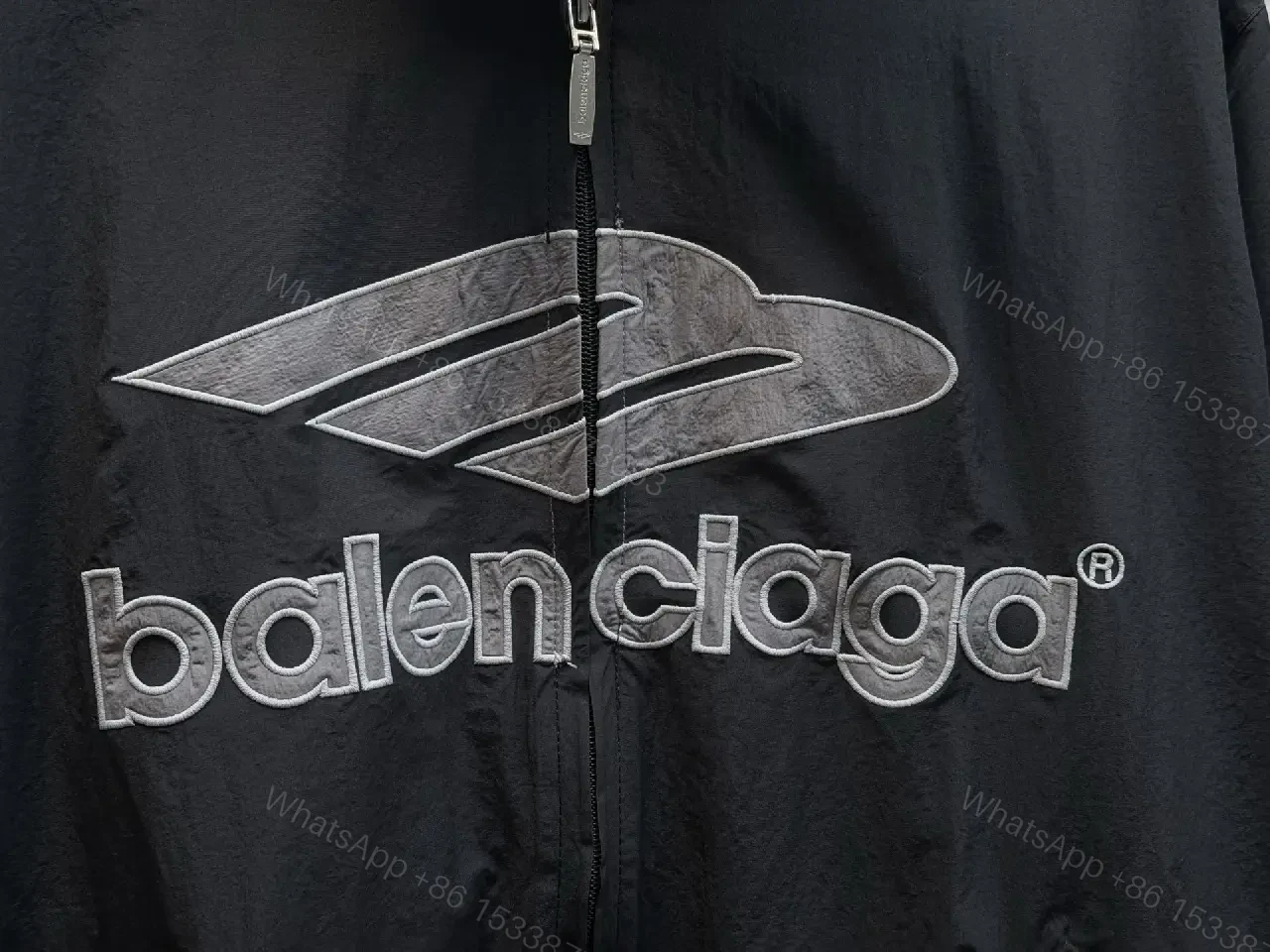View 8 of Bold + Nylon + Windbreaker + Logo Texture + Windbreaker