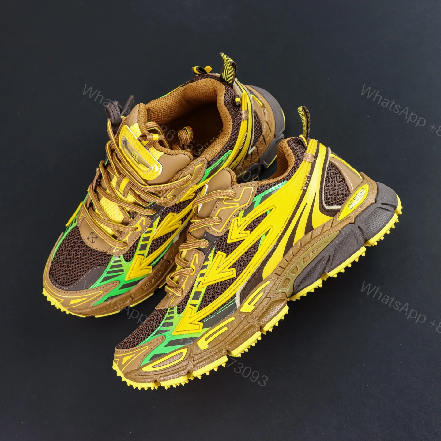 View 8 of Off White Be Right Back Black Yellow Reps