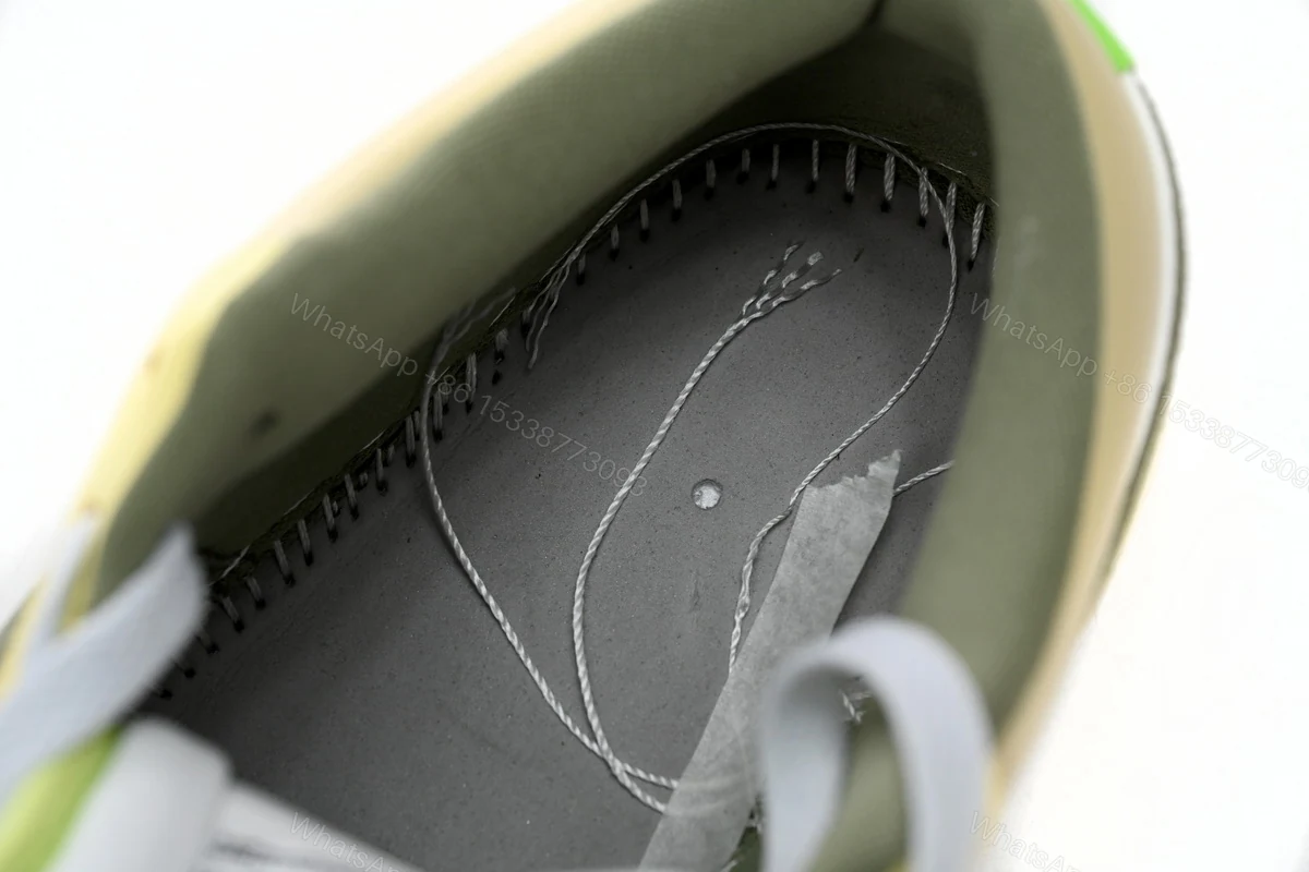 View 4 of Air Jordan aj1 Low Green White FD9906-131