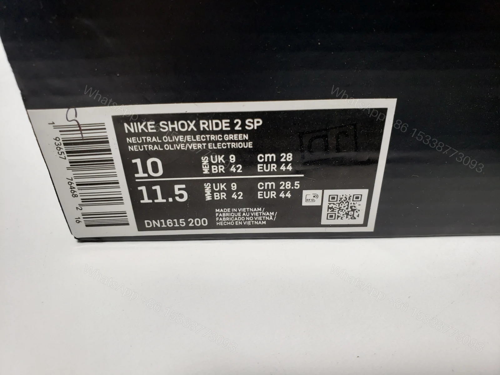 View 6 of Supreme x nike shox ride 2 white