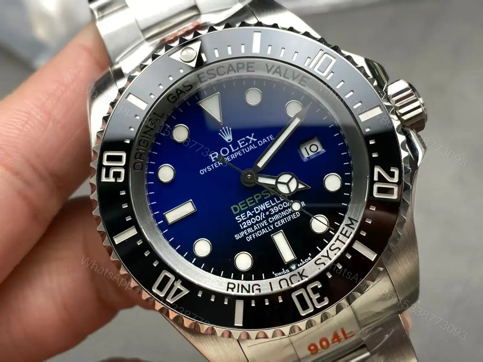 View 4 of Rolex Deepsea James Cameron Replica 44MM Ultimate Oyster Bracelet 126660-0002